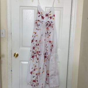 Sand & Sun flower and butterfly dress